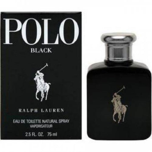 Polo Black Edt Spray by Ralph Lauren for Men - 75 Ml
