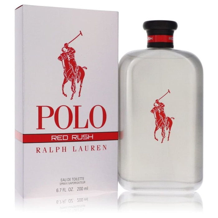 Polo Red Rush Edt Spray by Ralph Lauren for Men-200 Ml