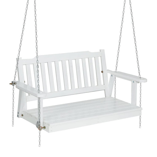 Porch Swing Chair With Chain Garden Bench Outdoor Furniture