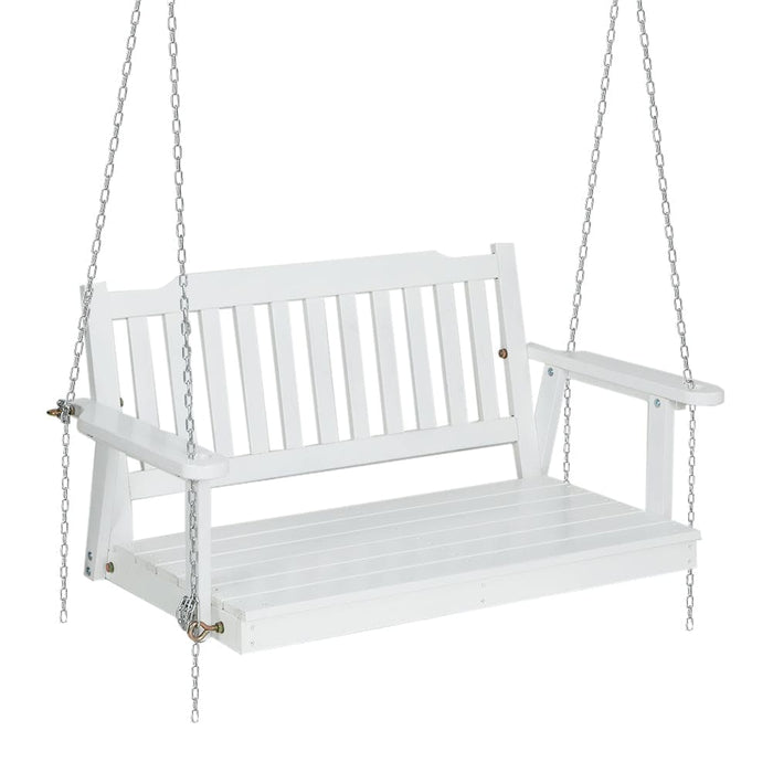 Porch Swing Chair with Chain Garden Bench Outdoor Furniture