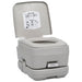 Portable Camping Toilet Grey 10 + 10 l Tbotl
