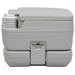 Portable Camping Toilet Grey 10 + 10 l Tbotl