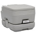 Portable Camping Toilet Grey 10 + 10 l Tbotl