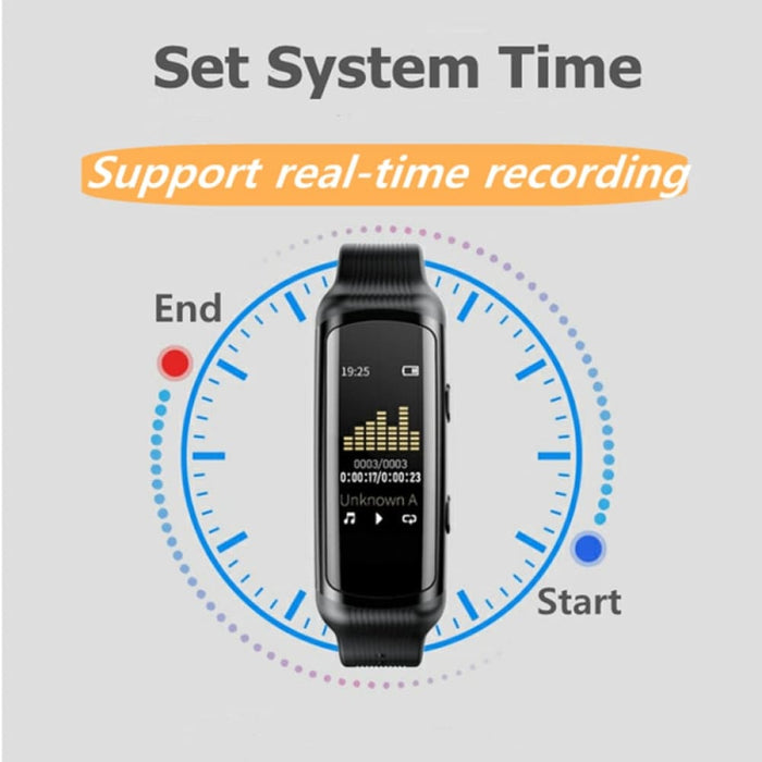 Portable Mp3 Digital Voice Recorder Activated Audio