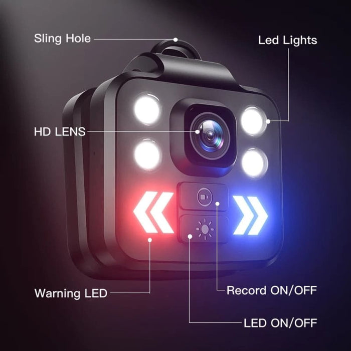 W8 Portable Led Flashlight Small Recording Camera