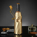 Portable Luxury Automatic Gold Coating Umbrella