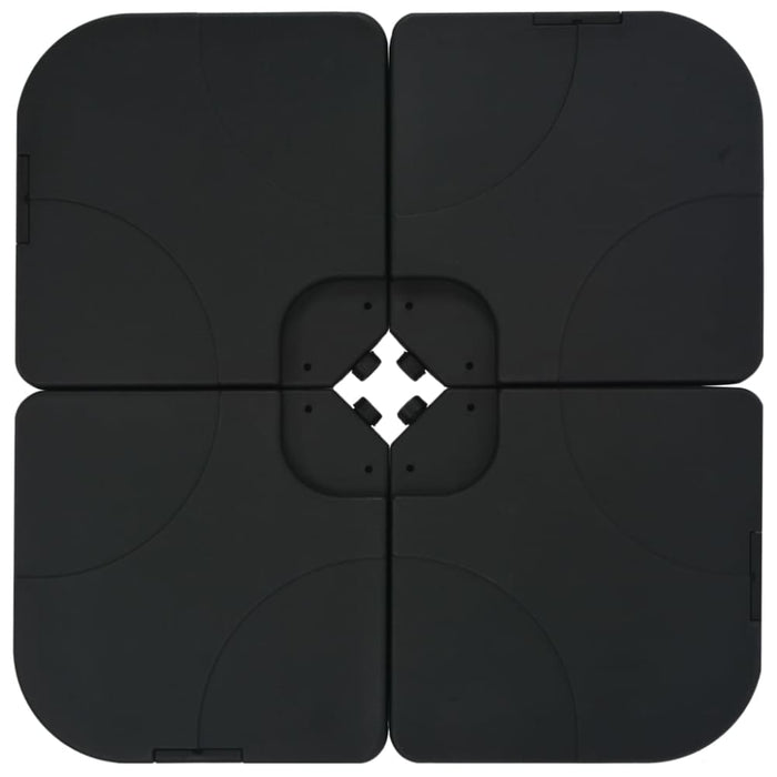 Portable Parasol Base Sand Water Filled 60 l Aoloo