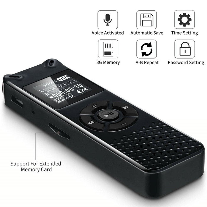 Portable Mp3 Professional Smart Digital Voice Audio Recorder