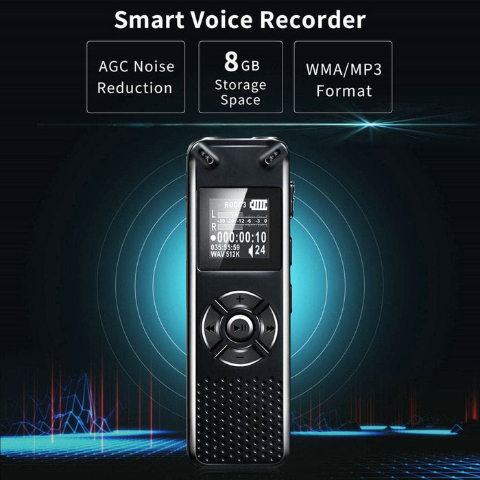 Portable Mp3 Professional Smart Digital Voice Audio Recorder