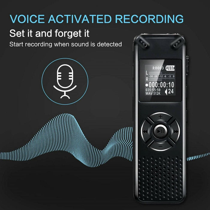 Portable Mp3 Professional Smart Digital Voice Audio Recorder
