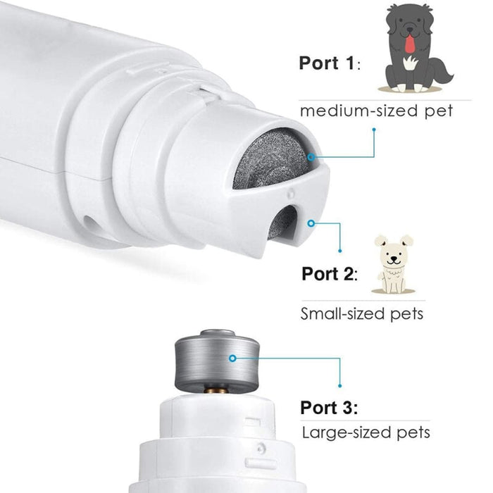 Portable Safe Quite Electric Pet Nail Grinder For Small