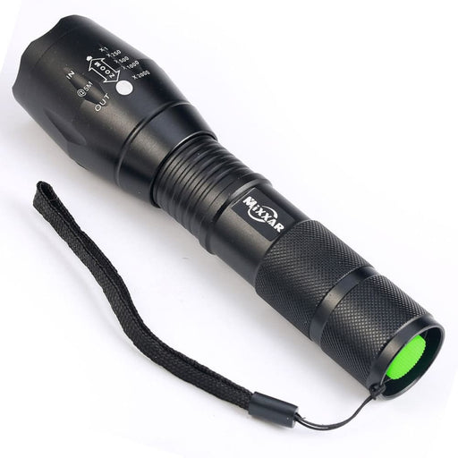 Portable Zk10 Led Flashlight Lamp Lantern Torch For 1x18650