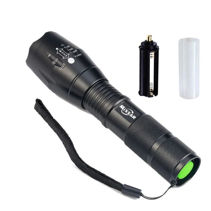 Portable Zk10 Led Flashlight Lamp Lantern Torch for 1x18650
