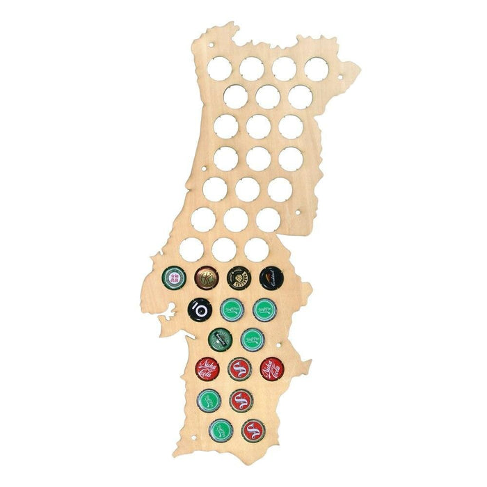 Portugal Beer Caps Maps