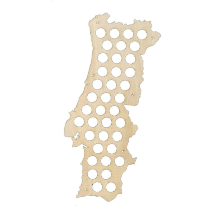 Portugal Beer Caps Maps