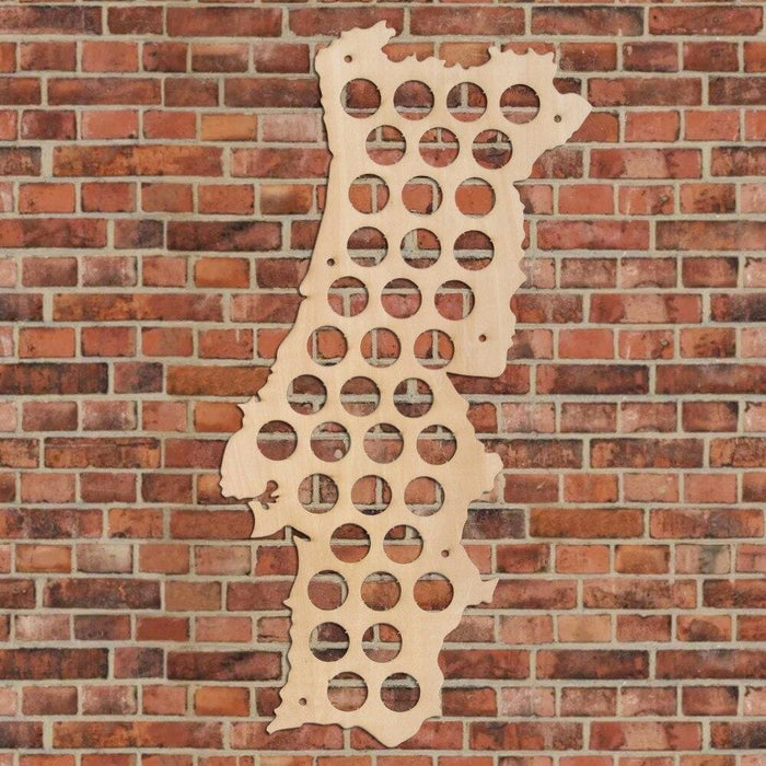 Portugal Beer Caps Maps