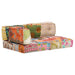 Pouffe Patchwork Fabric Xakaxa