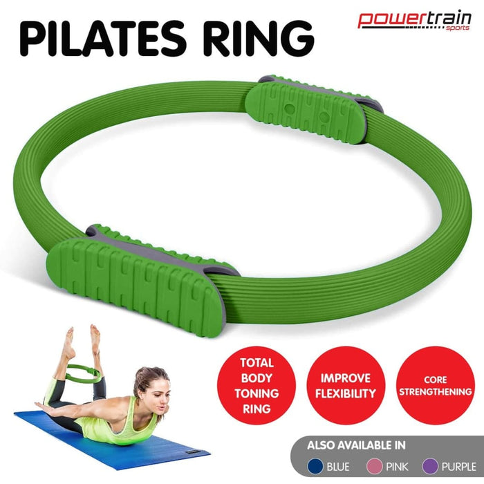 Powertrain Pilates Ring Band Yoga Home Workout Exercise