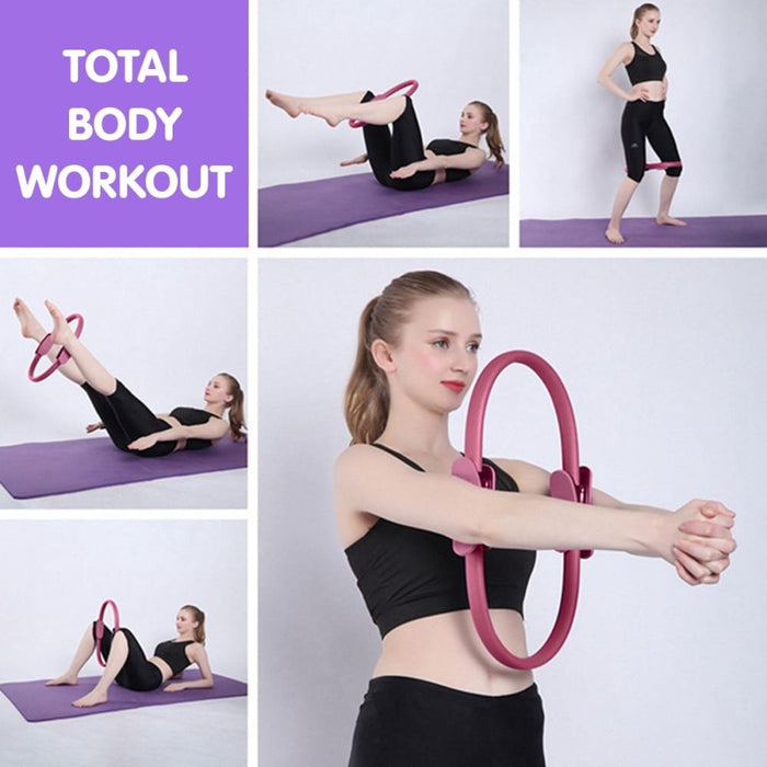 Powertrain Pilates Ring Band Yoga Home Workout Exercise
