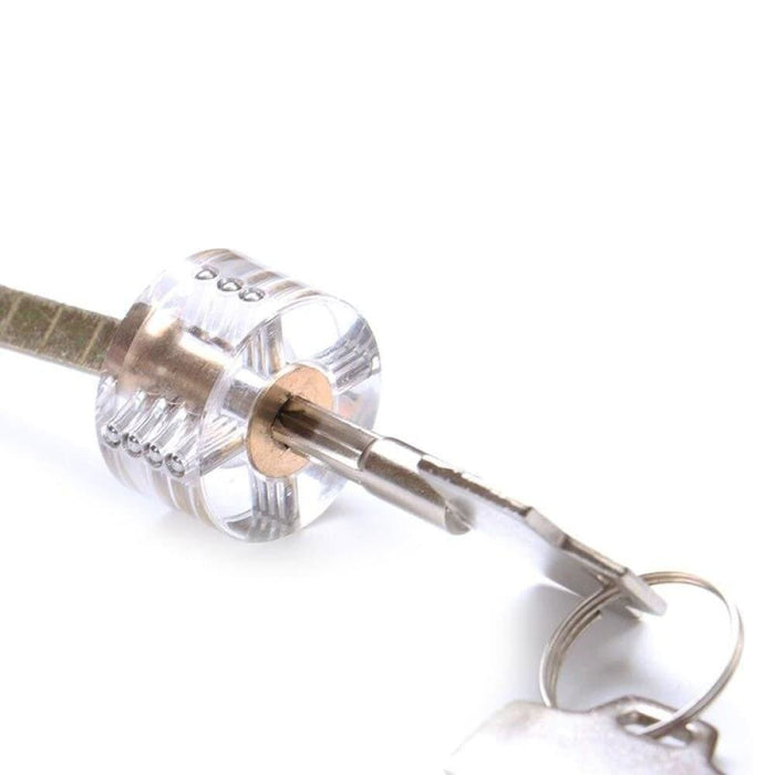 Practice Transparent Lock Pick Visible Training Skill