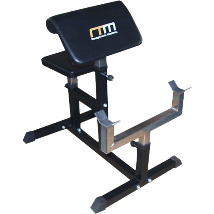 Preacher Curl Bench Weights Commercial Bicep Arms