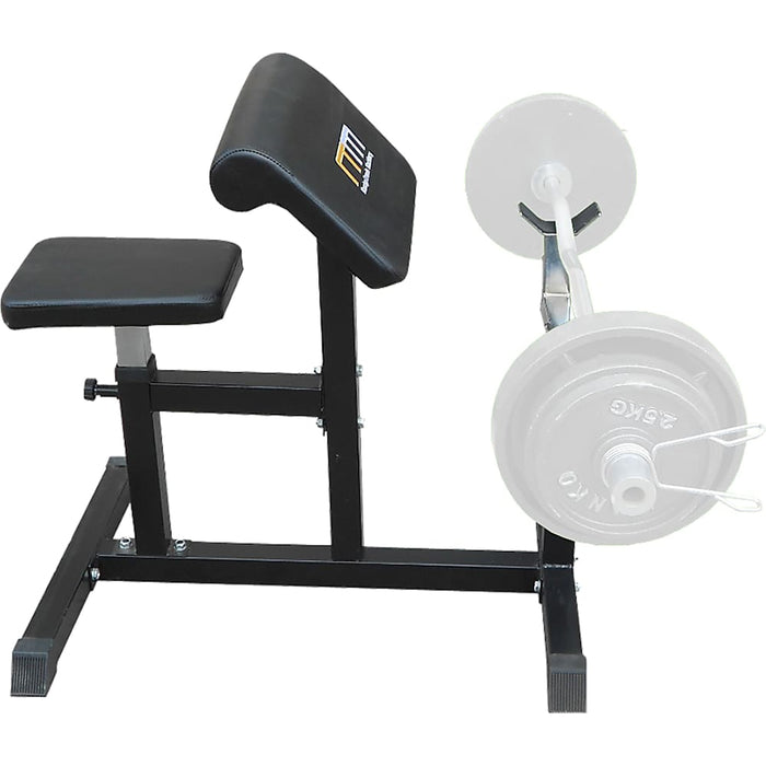 Preacher Curl Bench Weights Commercial Bicep Arms