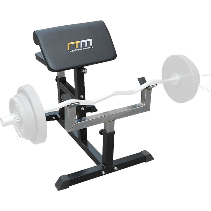 Preacher Curl Bench Weights Commercial Bicep Arms