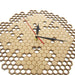Precision-cutting Decorative Plywood Honeycomb Wall Clock