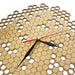 Precision-cutting Decorative Plywood Honeycomb Wall Clock