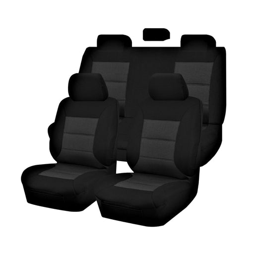 Premium Jacquard Seat Covers - For Toyota Tacoma Dual Cab