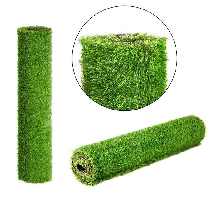 Primeturf Synthetic Grass Artificial Fake Lawn 1mx10m Turf