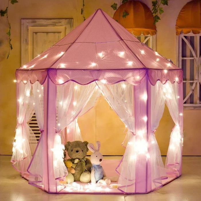 Princess Indoor Playhouse Toy Play Tent For Kids Toddlers
