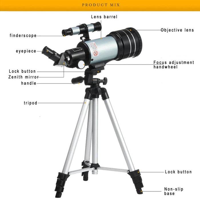 Professional Astronomical 150 Times Zoom Telescope
