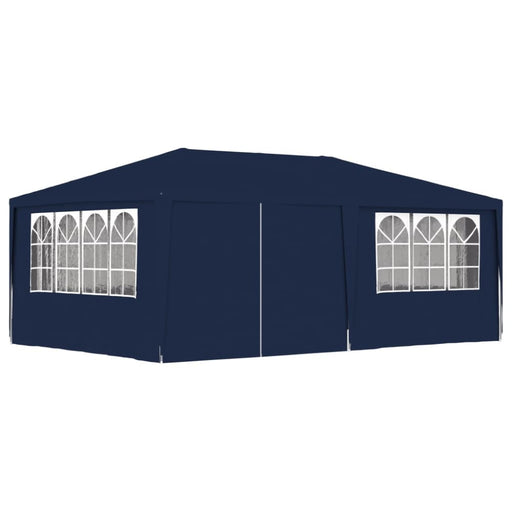 Professional Party Tent With Side Walls 4x6 m Blue Anpxn