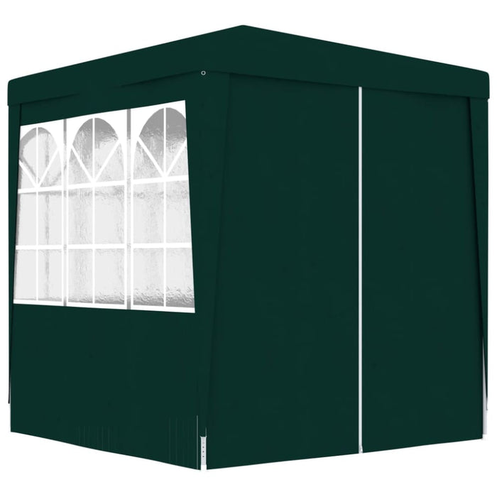 Professional Party Tent with Side Walls 2x2 m Green Anptx