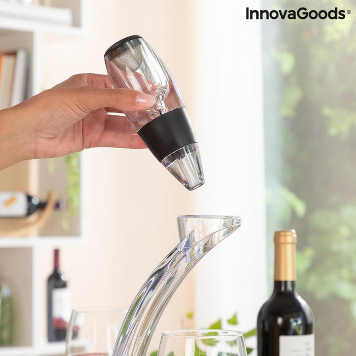 Professional Wine Aerator With Tower Stand And Non - drip