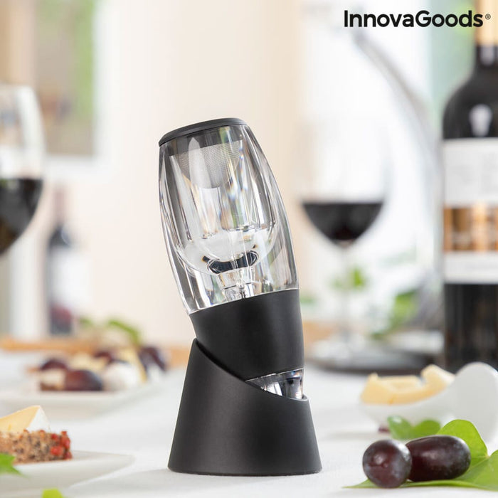 Professional Wine Aerator With Tower Stand And Non - drip