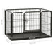 Puppy Playpen Steel 91,5x59x61cm Oibpip