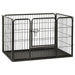 Puppy Playpen Steel 91,5x59x61cm Oibpip