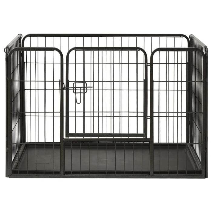 Puppy Playpen Steel 91,5x59x61cm Oibpip