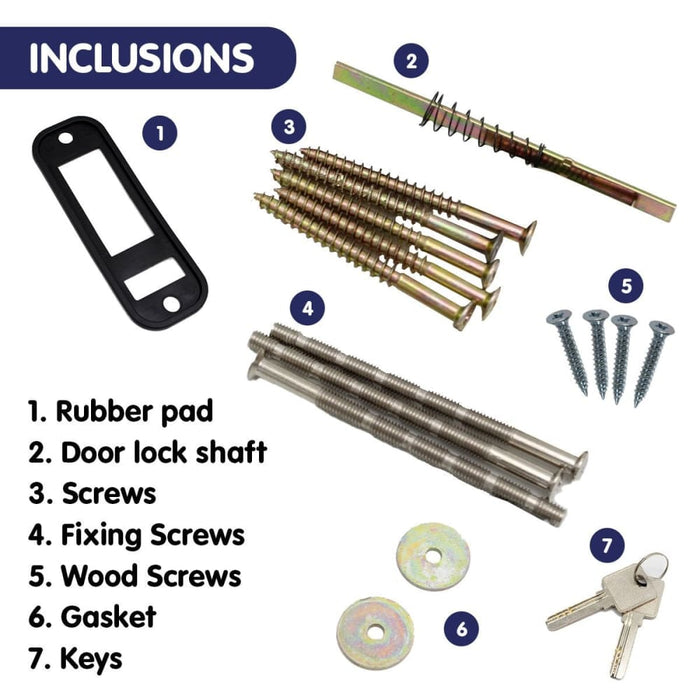 Push Button Digital Mechanical Combination Security Door