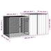 Rabbit Cage Anthracite 200x91x100 Cm Galvanised Steel