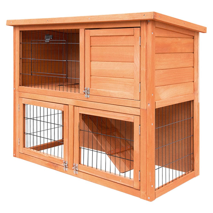I.pet Rabbit Hutch Hutches Large Metal Run Wooden Cage
