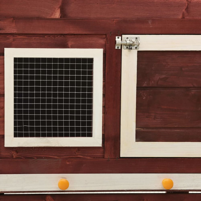 Rabbit Hutch Mocha and White Solid Firwood Oibnib