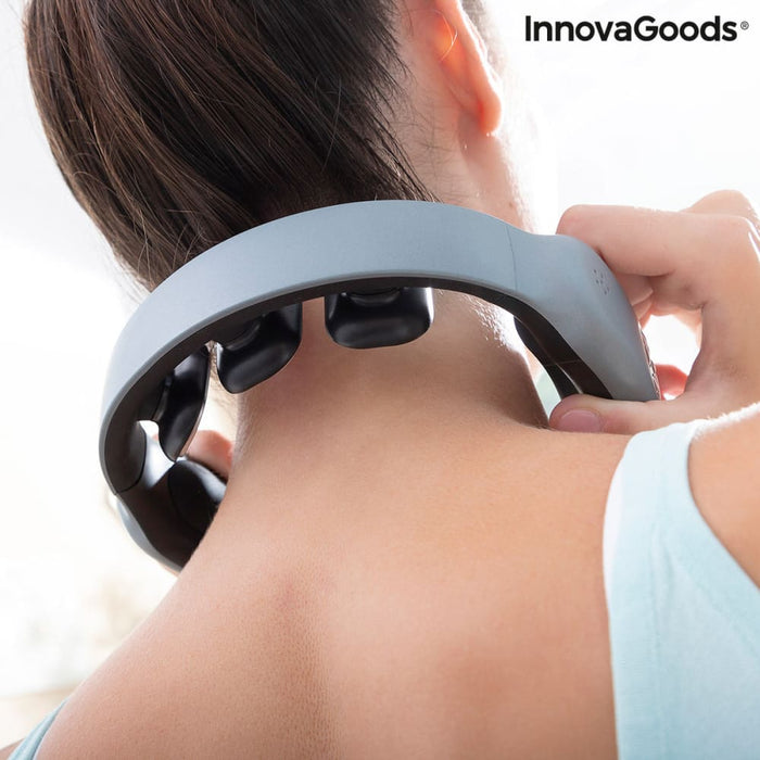 Rechargeable Neck Massager With Remote Control Nekival