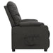Reclining Chair Dark Grey Fabric Ttkobt