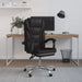 Reclining Office Chair Black Faux Leather Taklki