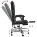 Reclining Office Chair Black Faux Leather Taklok
