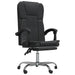 Reclining Office Chair Black Faux Leather Taklok
