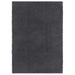 Rug Rectangular Anthracite 160x230 Cm Cotton Tapooi